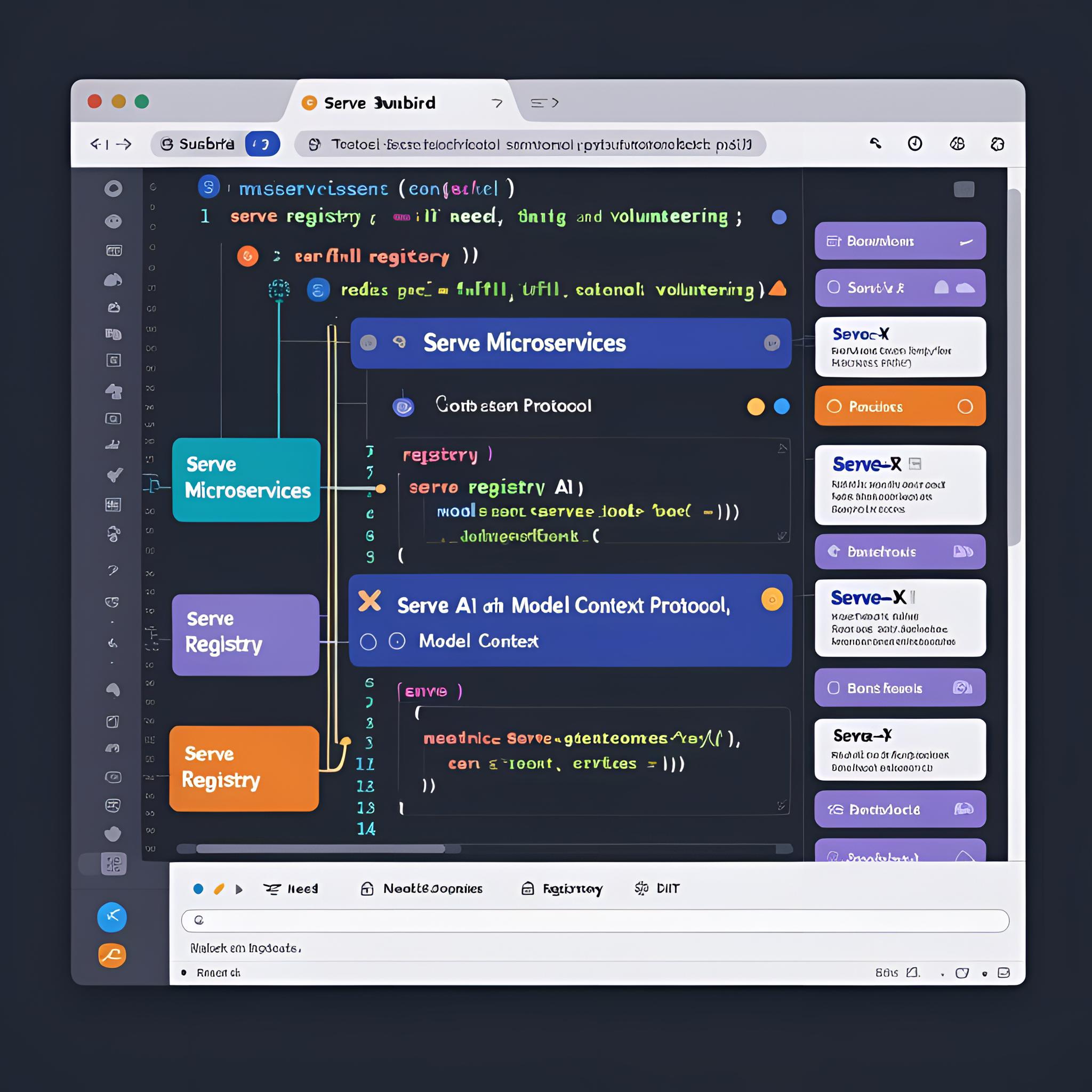 SERVE platform architecture and components